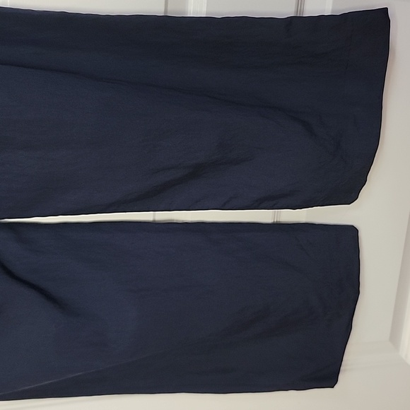 VINCE UTILITY HIGH RISE DRAWSTRING PANTS NAVY SZ SMALL - Picture 9 of 13